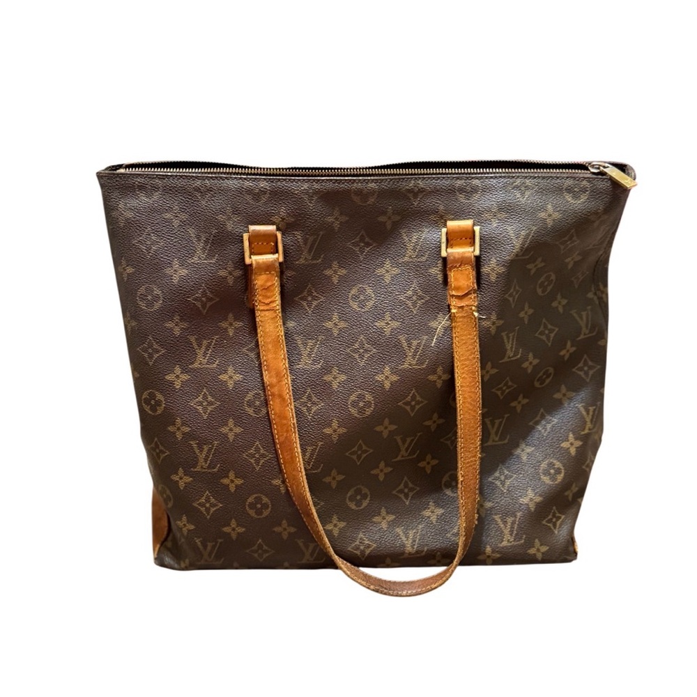 Louis Vuitton Brown Monogram Cabas Mezzo